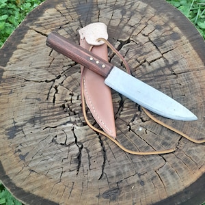 18th Century French Trade Knife and Sheath