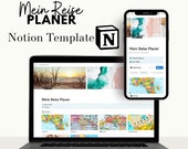 Notion Template Deutsch- Mein Reise Planer
