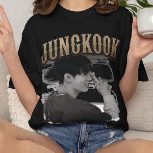 Jungkook Black Shirt - Etsy