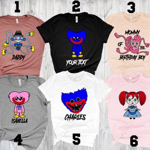 Poppy Playtime Logo Shirt, Huggy Wuggy And Kissy Missy Shirt sold by Amalea  Disgusted, SKU 38338180