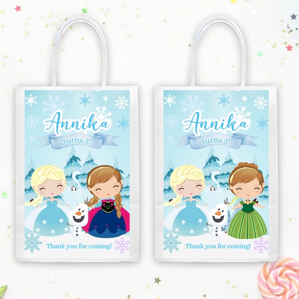 Frozen Favor Bags - Etsy