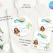 Moana Favor Tags, Moana Sticker Labels, Editable Gift Tags, Bag Labels ...