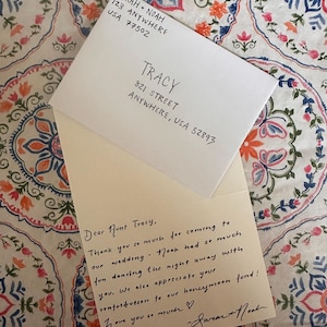 Handwritten Thank You Cards