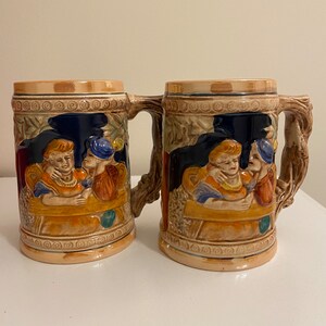 Vintage Beer Steins - MINT CONDITION