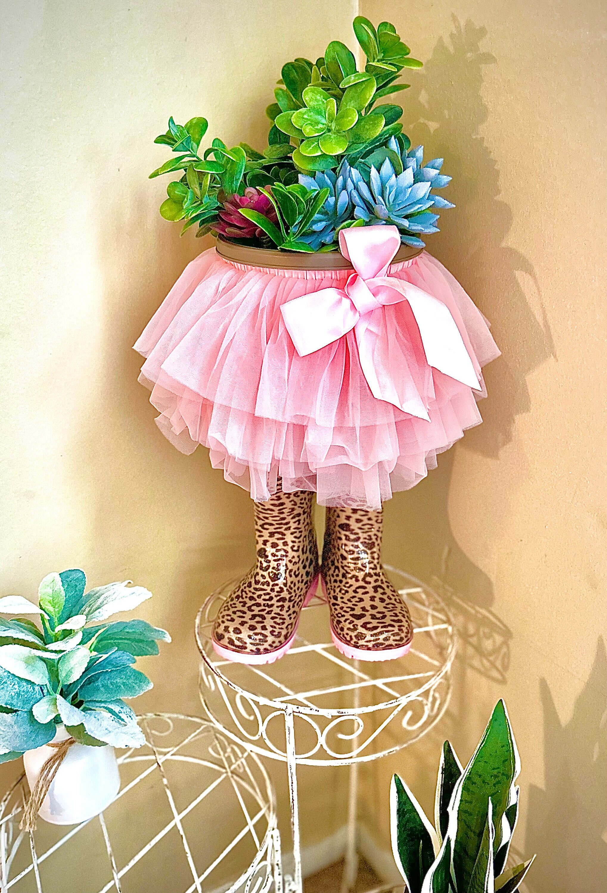 Pant Planter Standing Planters With Feet Child Sized Planter Pottery