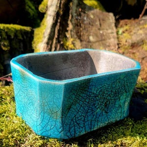 Ceramic flower pot, bonsai pot, cactus, flower planter, handmade ceramic, flower pot, planter