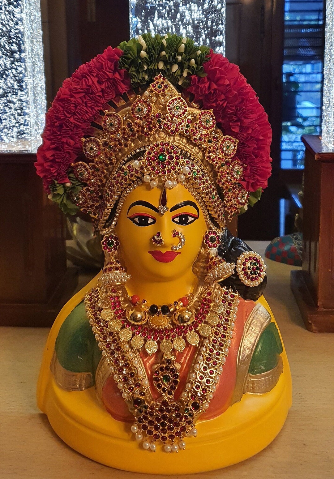 Goddess Gowri Idol Etsy
