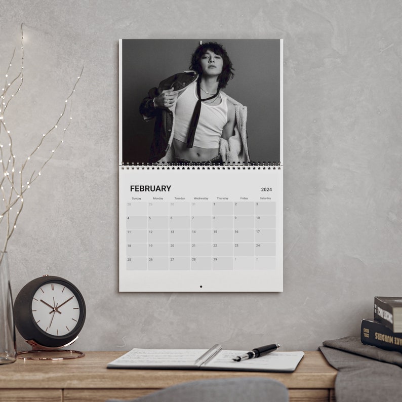JK Calendar 2024 / Bts JK Calendar / JK Bts Stationary / Etsy 日本