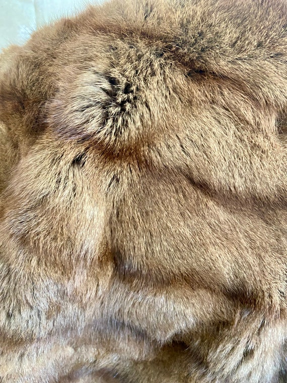Vintage Genuine Mink Fur Caplet Stole, Maine Fur … - image 3