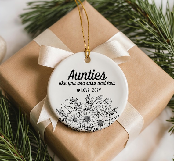 2025年「母の日・父の日ギフト」 マルエツで3月8日(土)から承り開始！ | 株式会社マルエツのプレスリリース 姪の甥からの叔母ギフト 2025年叔母さんクリスマスオーナメント 母の日 誕生日ギフト 叔母へのセラミックハンギングオーナメントギフ