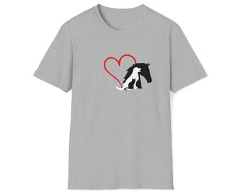 Loving the Farm life t-shirt, horse lover, dog lover, cat lover, pet lover t-shirt, Unisex Softstyle T-Shirt