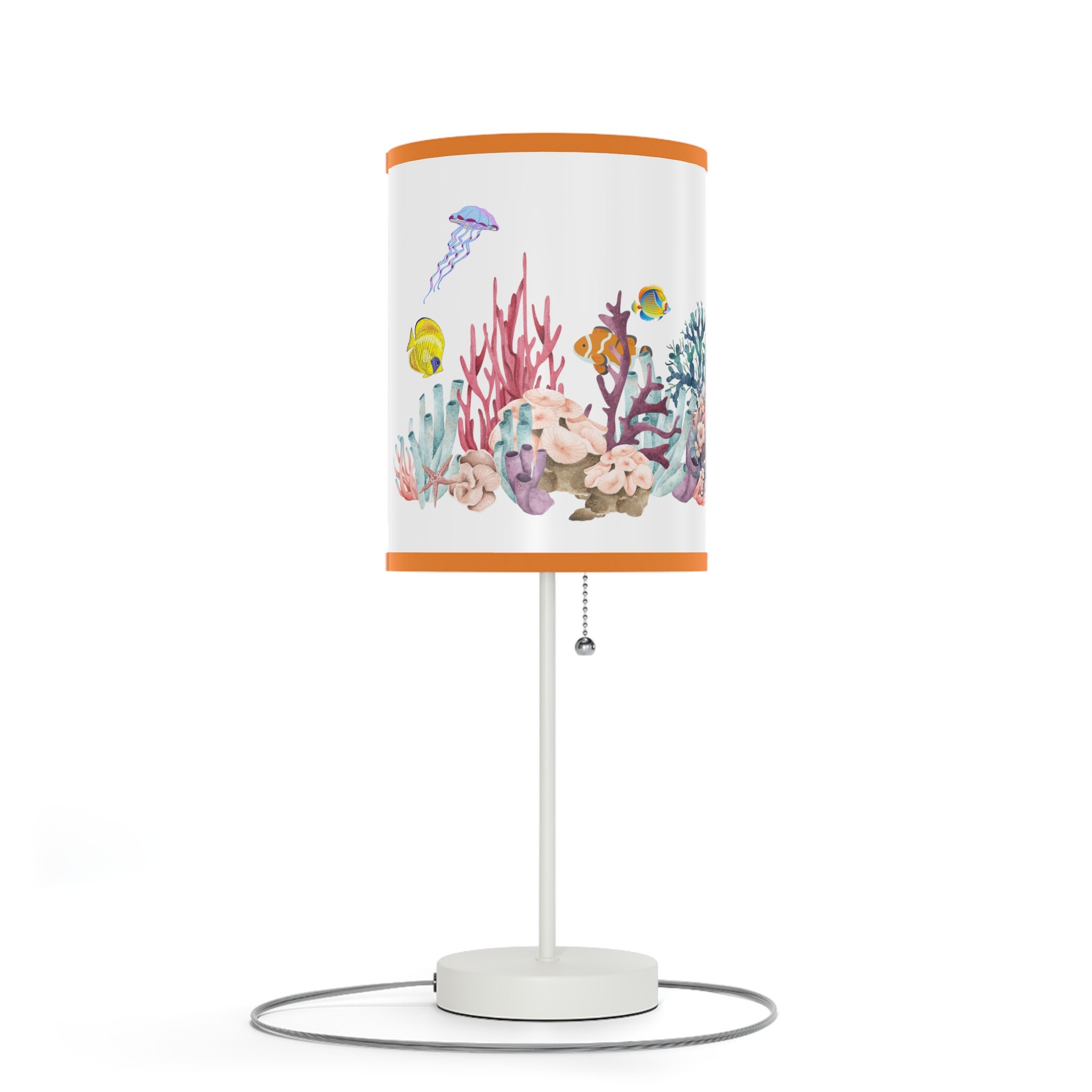 Coral Reef Lamp on a Stand Beach House Lighting Tropical Etsy