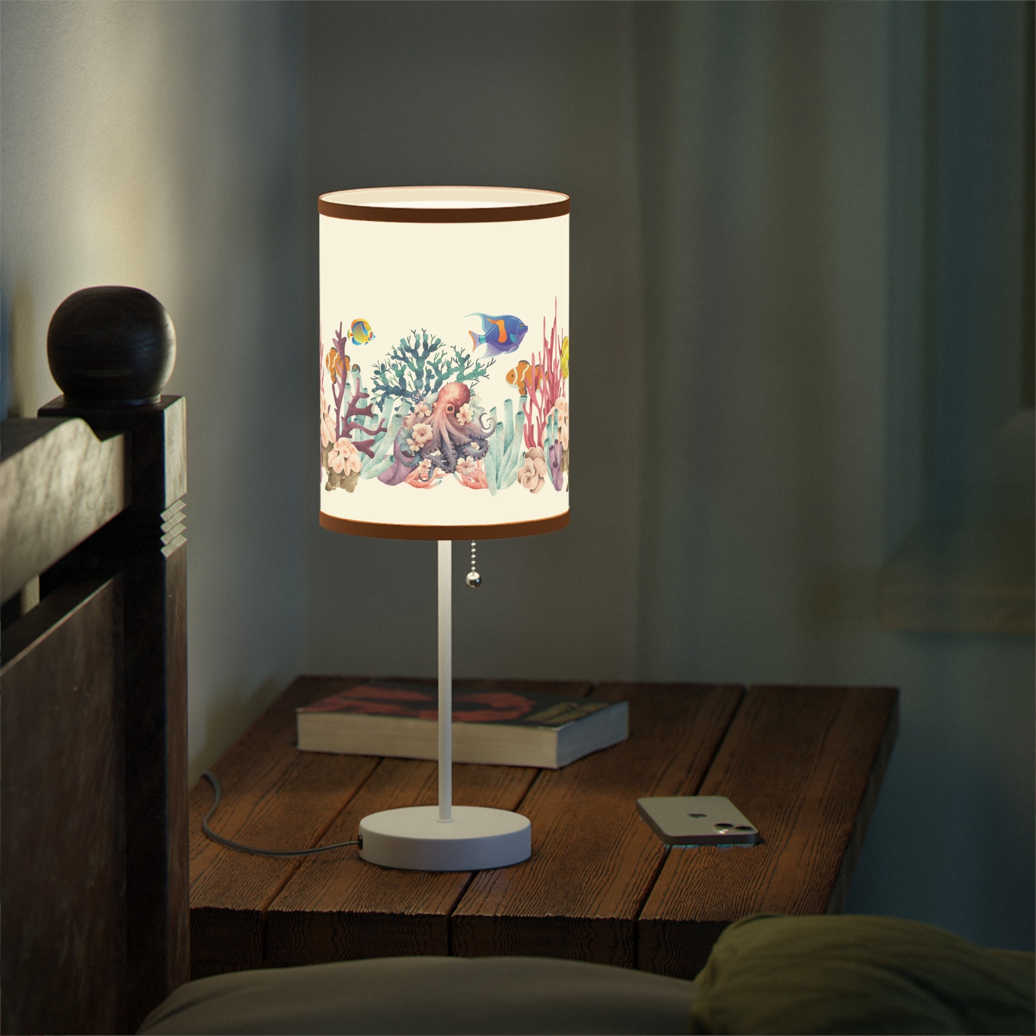 Coral Reef Lamp on a Stand Beach House Lighting Tropical Etsy