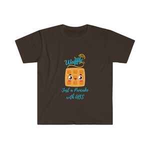 Waffle Lover, Waitress Shirt, Funny Waffle shirt, waffle is a pancake with ABS