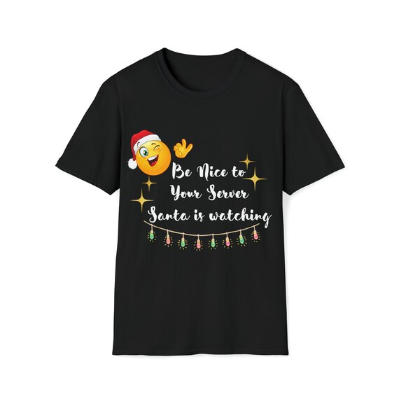 Funny Santa's Favorite Waitress Christmas Gift Xmas Hat T-Shirt Funny Santa's Favorite Waitress Christmas Gift Xmas Hat T-Shirt