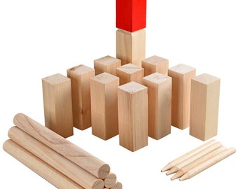 Kubb Outdoor Game - Garden Games for All Ages