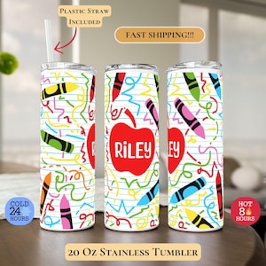 Back to School Tumbler, Teacher Tumbler, Personalized Teacher Tumbler, Teacher Gift, Teacher Appreciation Gift, Tumbler for Teacher, Teacher