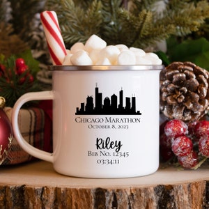 Personalized Marathon Finisher Mug, Half Marathon Finisher Mug, Gift for Marathon Finisher,  Gift for Runner, Cross Country Mug, Gift for XC