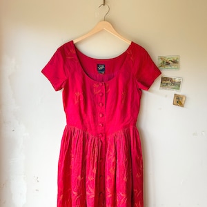open lace back dress Maxi Dress Red Long Dress Adorn Lace Bust Maxi Dress Size 8