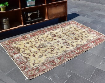 Vintage Teppich, Orientteppich, Kelimteppich, Orientteppich, Anatolischer Teppich, Küchenteppich, Orientteppich, Orientteppich, Orientteppich