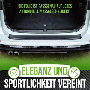 Loading sill protection suitable for VW Passat B8 Variant 2014 - 2019 paint protection