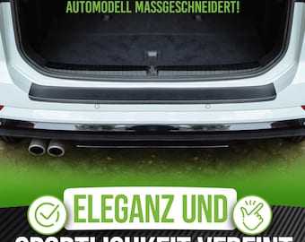 Loading sill protection suitable for Audi A6 C8 from 2018 Avant paint protection