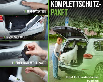 OPPL Load Sill Protection Strip For Opel Astra J Sports Tourer 2010-2012 – Black ABS Plastic
