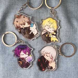 Nijisanji EN Sleepy Noctyx Keychain
