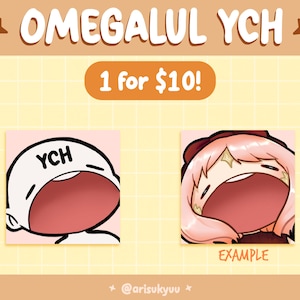 YCH Custom Twitch Emote OmegaLUL Commission