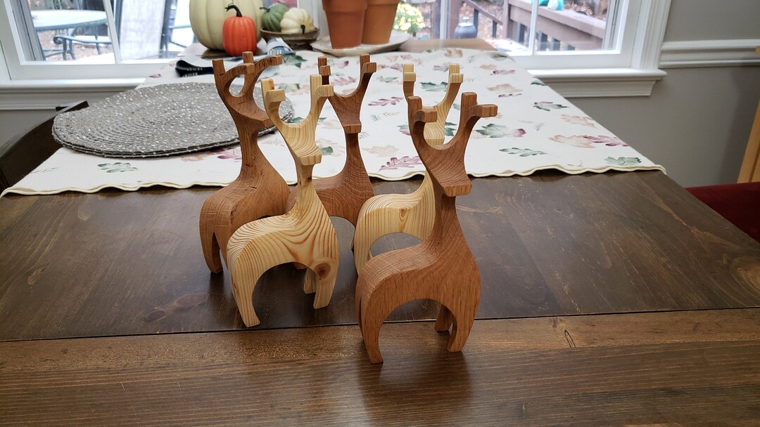 Bandsaw Deer Etsy