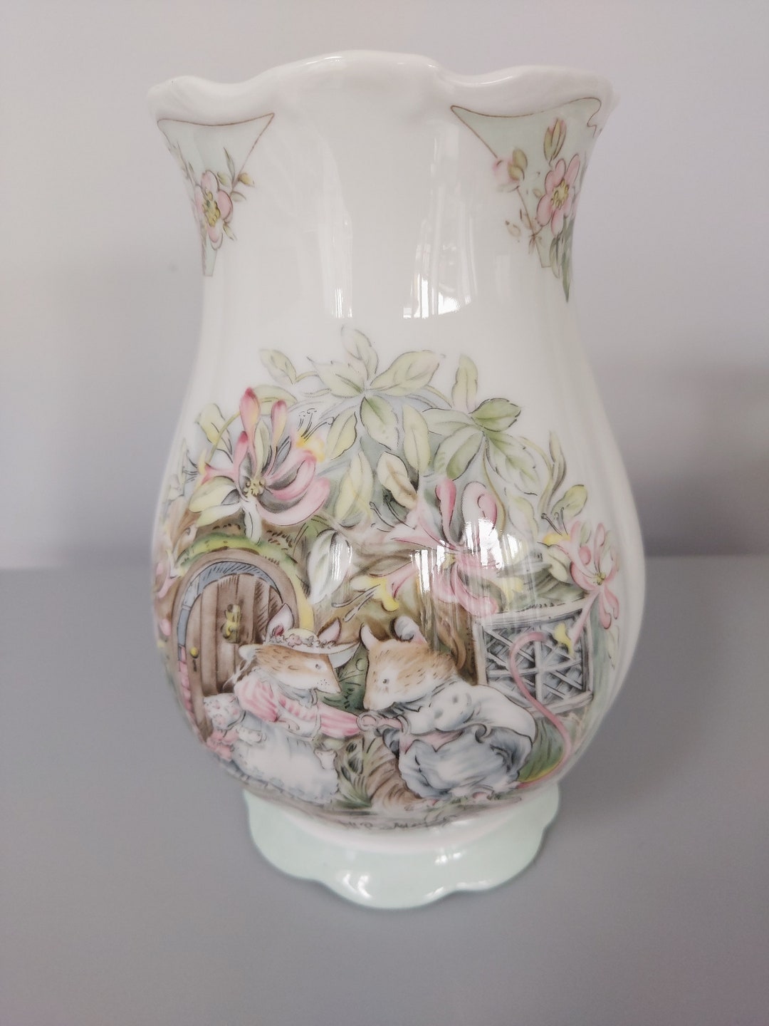 Royal Doulton Brambly Hedge Summer Vase in Beautiful Condition Etsy UK