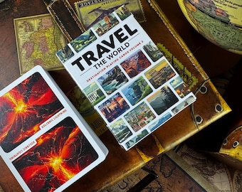 Travel the World Playing Cards - VOLUME 2 - VOLCANIC