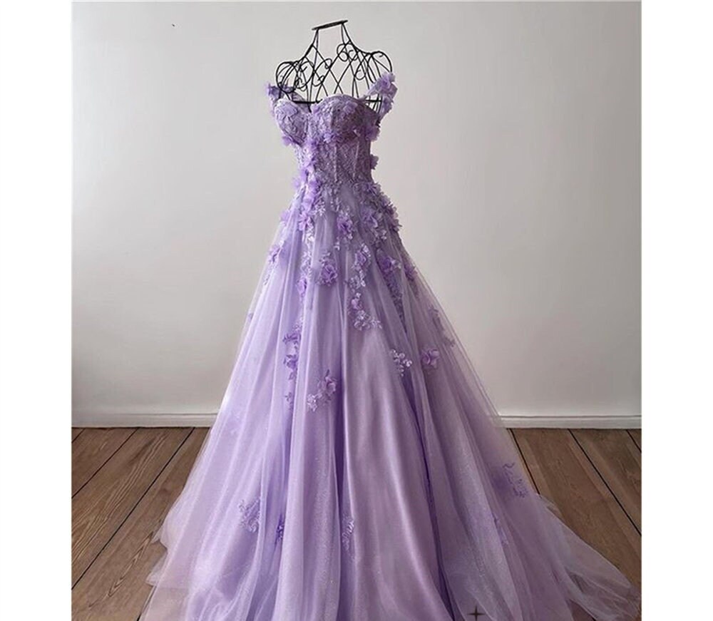 Purple winter store formal dresses