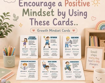 Growth Mindset Alphabet Affirmations | A-Z Positive Character Worksheets | SEL Printable for Kids