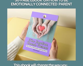 Libro electrónico para padres / Pósteres sobre regulación emocional para niños / Herramientas de aprendizaje socioemocional y conexión familiar