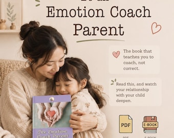 Ebook for Parents | Emotional Regulation Posters for Kids | SEL Learning & Family Connection Tools