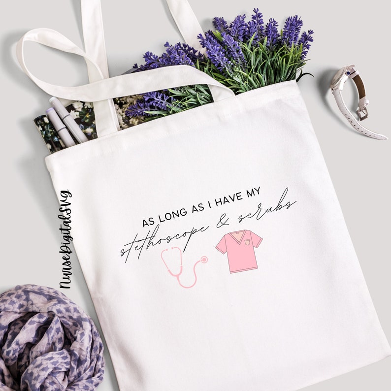 Nurse SVG, Nurse Quote SVG, Cute Scrubs Nurse, Cut Files for Cricut ...