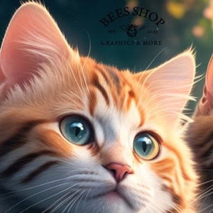 Cat Clipart Bundle 20+ | High Resolution, Digital Download