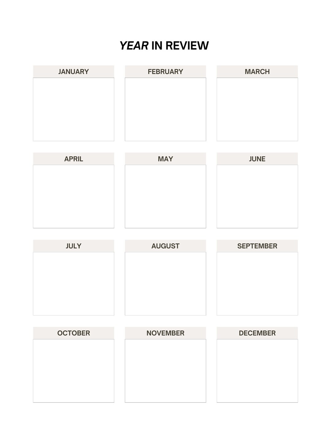 Editable Planner Inserts | Various Layouts | Planner Template for Canva ...