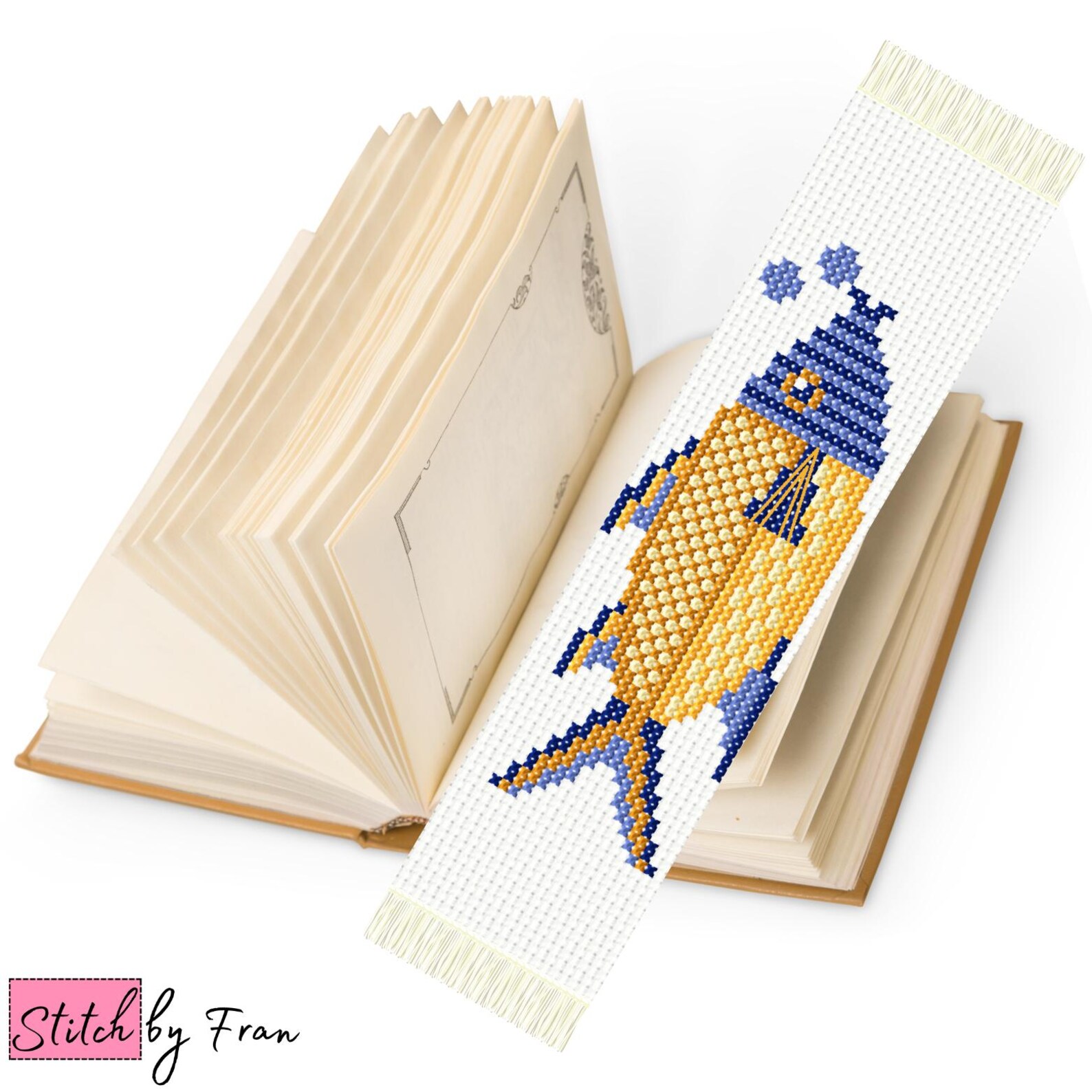 Fish Bookmark Pattern Fish Cross Stitch Bookmark Pattern, Fish Embroidery, Fish Embroidery ...