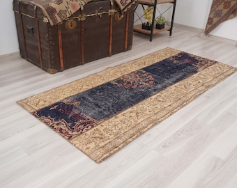 3x6 Vintage Rug, Small Turkish Rug,Oushak Rug 3x6,Natural Area Rug,Anatolian Carpet,Turkish Rug 3x6,Antique Rug,Faded Rug,Muted Rug,229