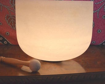 Frosted Quartz Crystal Singing Bowl assorted Chakras and Sizes