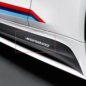 Für BMW Autoaufkleber Aufkleber Sticker M Paket M Performance Tuning in  Schwarz 