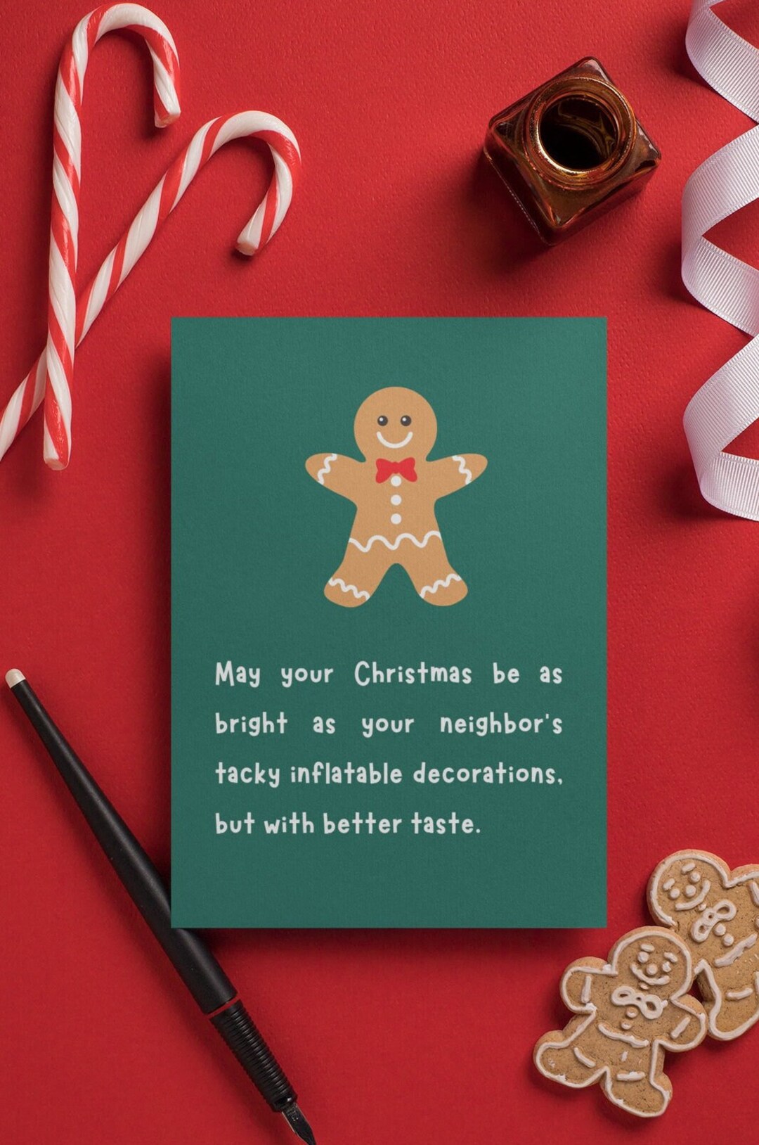 Sarcastic Christmas Cards Design Customizable Funny Family - Etsy