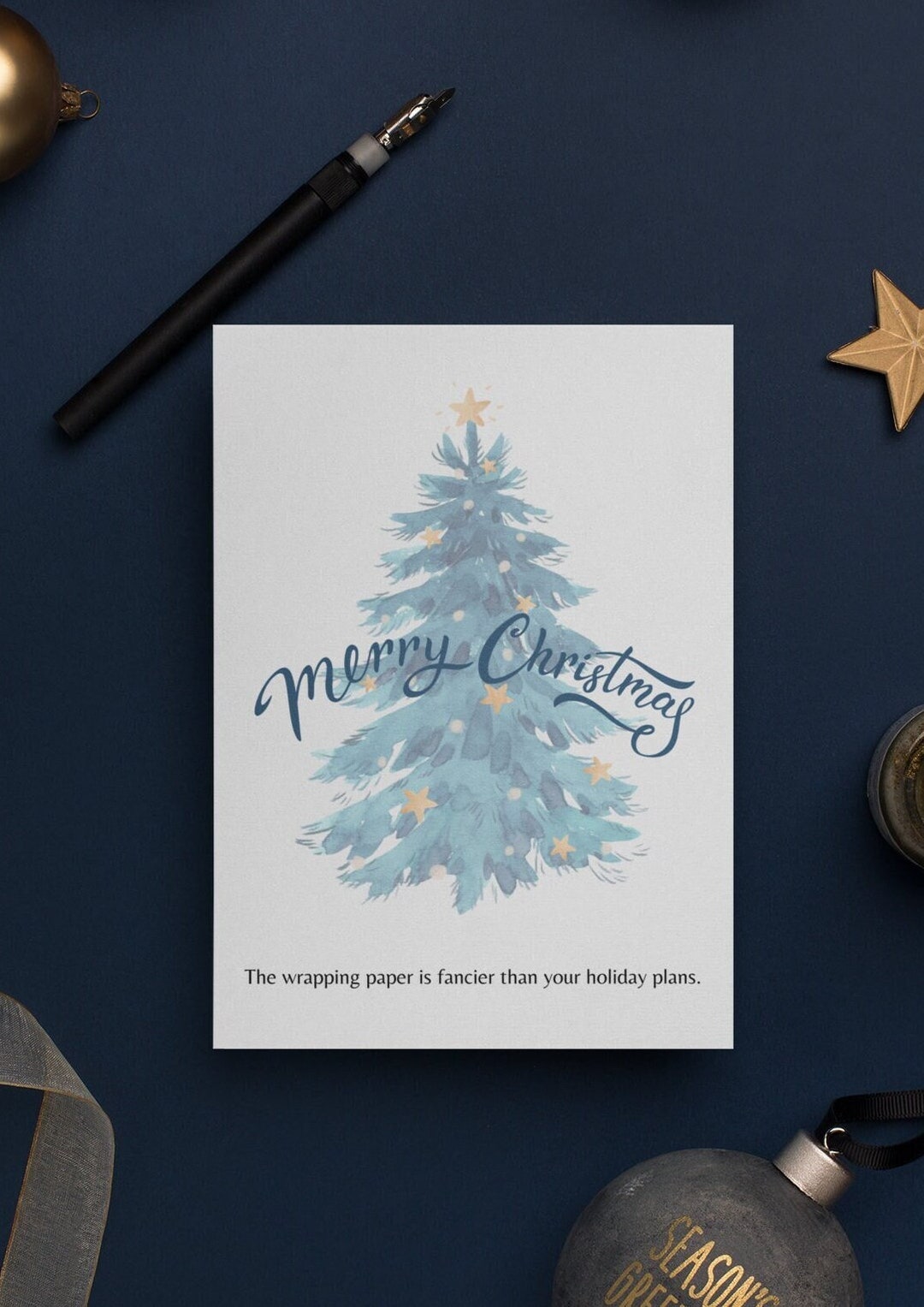 Sarcastic Christmas Cards Design, Customizable Funny Family Postcards ...