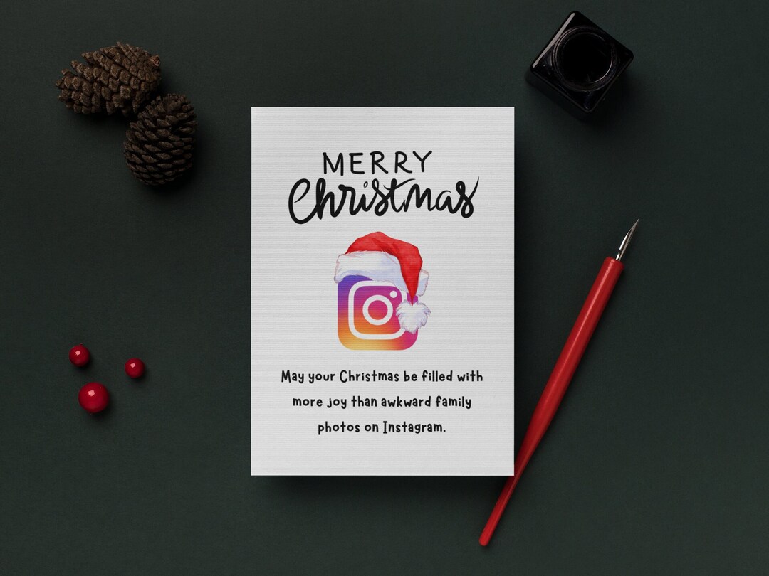 Sarcastic Christmas Cards Design Customizable Funny Family - Etsy