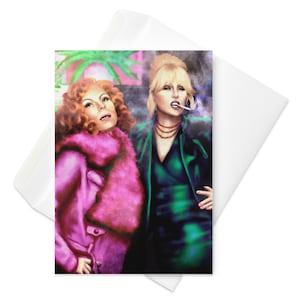 Biglietto d'auguri – Illustrazione di Patsy e Edina