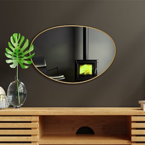 Abstract Mirror, Elegant Mirror for Chic Homes, A Statement Piece for Any Decor, Asymmetrical Mirror, Irregular Mirror, Mirror Wall Decor