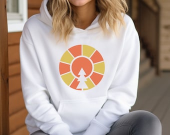 Nature Lover Hoodie, Camper Hoodie, Retro Outdoorsman Sweatshirt