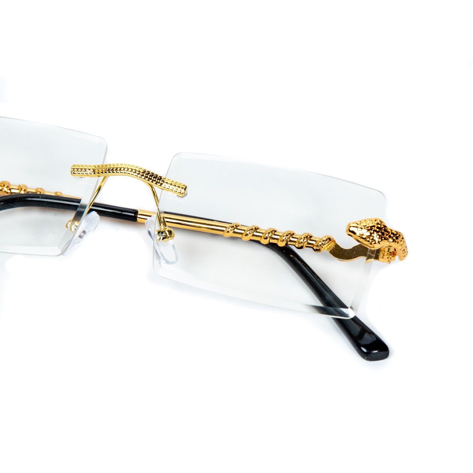 Gold Cartier Panthère Glasses | Cartier Eye Glasses | coolframes.com